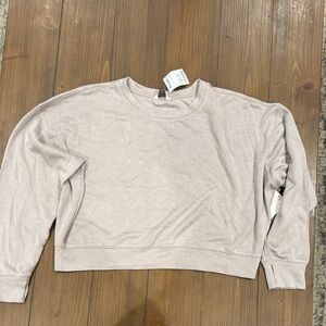 Danskin Light Gray Crop Top